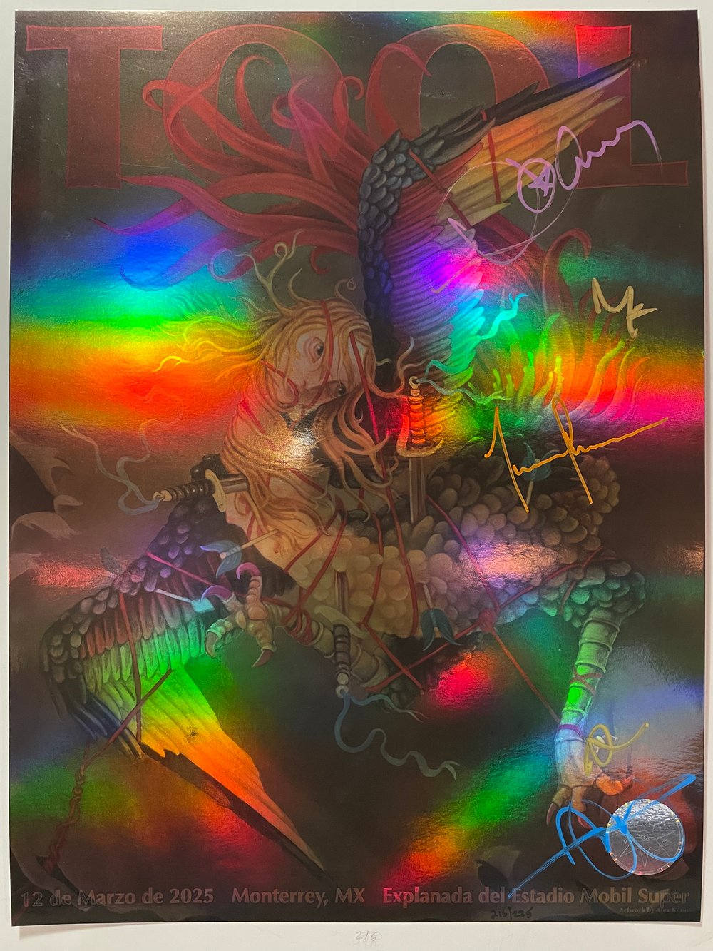 Image of Monterrey 2025 #216/225 (Band-Signed)