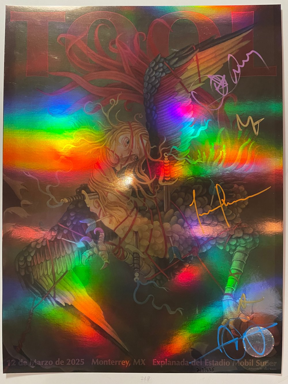 Image of Monterrey 2025 #217/225 (Band-Signed)