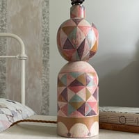 Image 3 of Adeline Painted Table Lamp (Pattern 3)