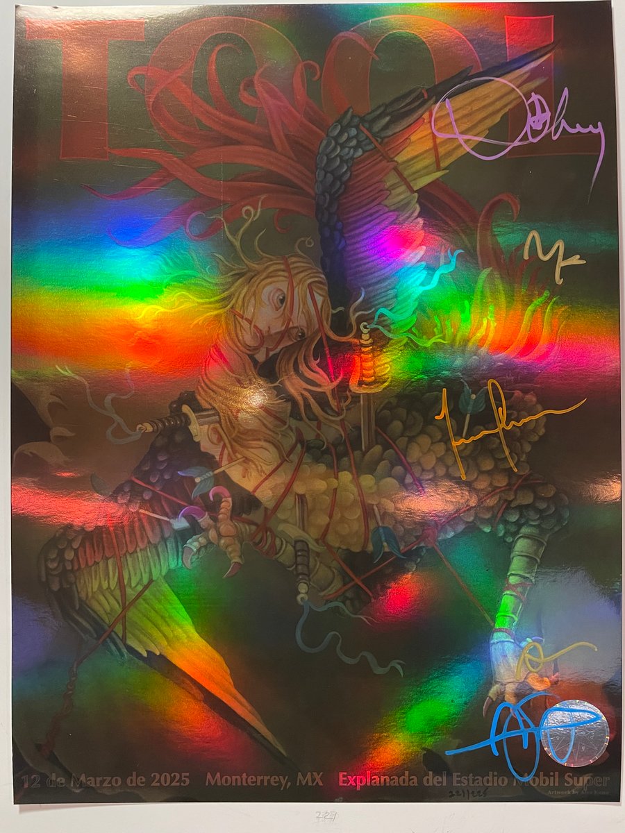 Image of Monterrey 2025 #221/225 (Band-Signed)