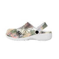 Image 4 of Women's Adult Croc Shoes- Island Fan and Palm Leaves