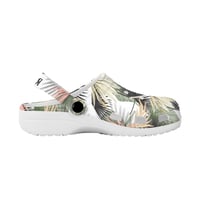 Image 5 of Women's Adult Croc Shoes- Island Fan and Palm Leaves