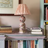 Image 1 of Adeline Painted Table Lamp (Pattern 3)