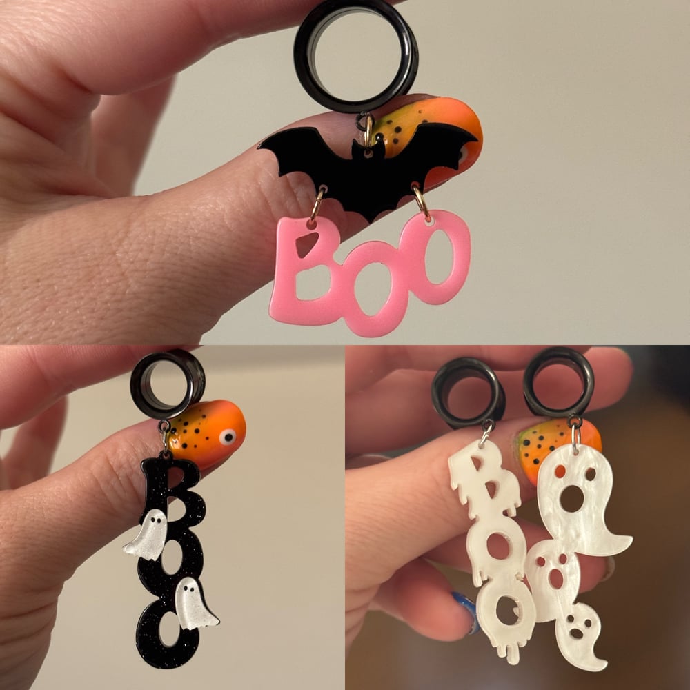 Image of BOO Spooky Dangles (sizes 4g-2")
