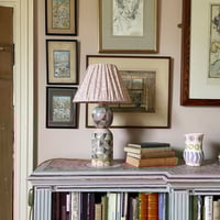 Image 4 of Adeline Painted Table Lamp (Pattern 5)