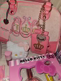 Image 1 of Juicy Couture Pink Satchel Meets Hello Kitty Bundle 