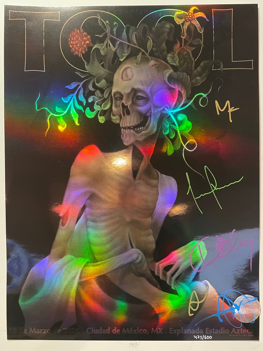 Image of Mexico City 2025 #471/500 (Band-Signed)