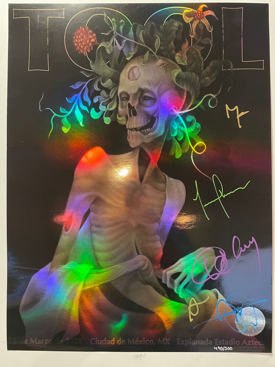 Image of Mexico City 2025 #490/500 (Band-Signed)