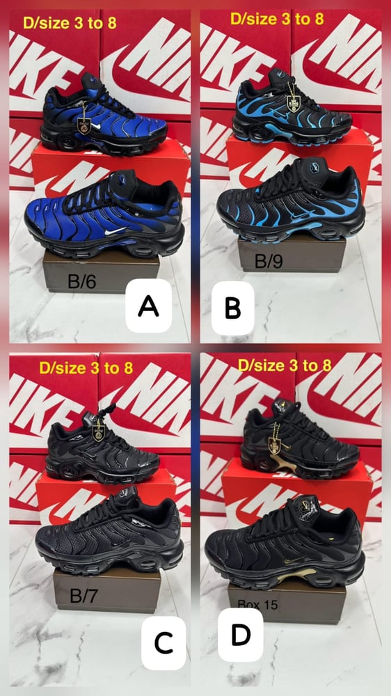 Image of Nike Tns Airmax (Original)( SIZE 3 TO 8)