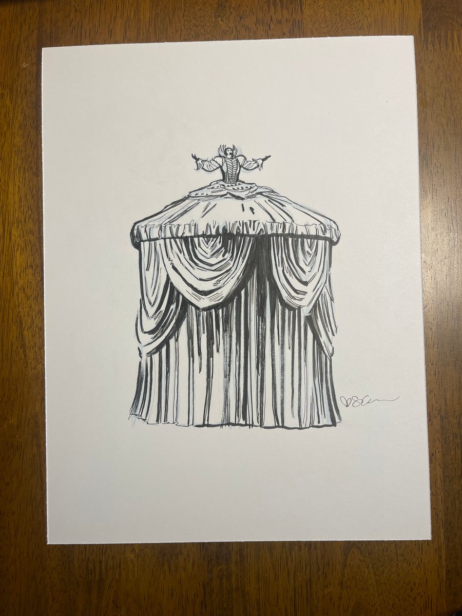 Image of Opera Haus original drawing 