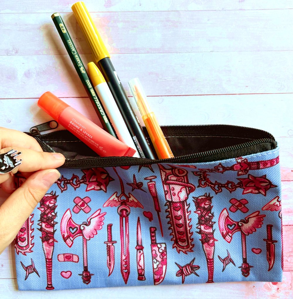 Pastel Weapons , Pencil Bag