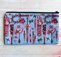 Image 1 of Pastel Weapons , Pencil Bag