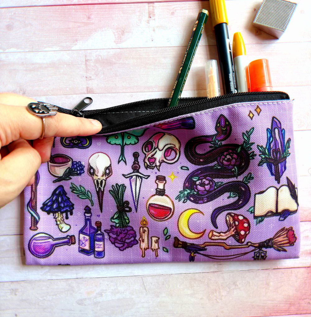 Witch , Pencil Bag