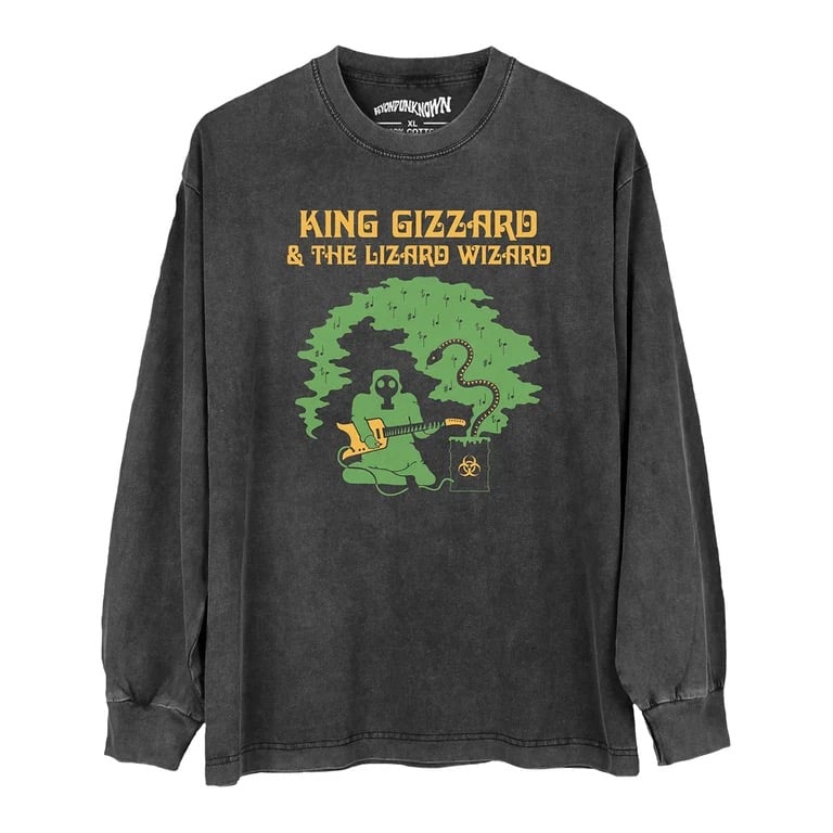 King Gizzard And The Lizard Wizard Shirt – Psychedelic Garage Rock Unisex Premium Tee