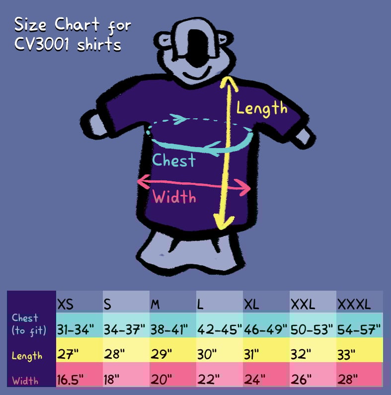 Image of "Deathbulge Characters 2" Premium Quality Black T-Shirt - Canvas Crew Neck Unisex