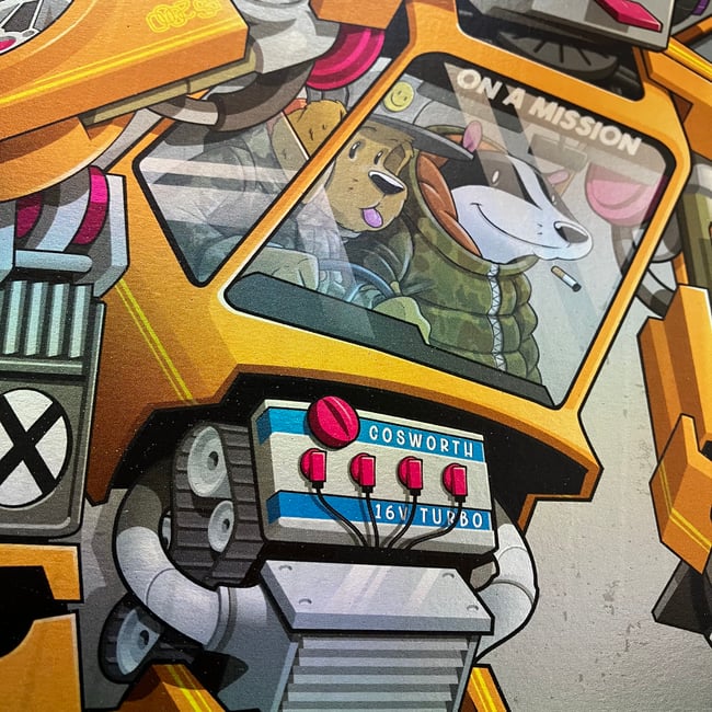 Wyld Stylz Foil print