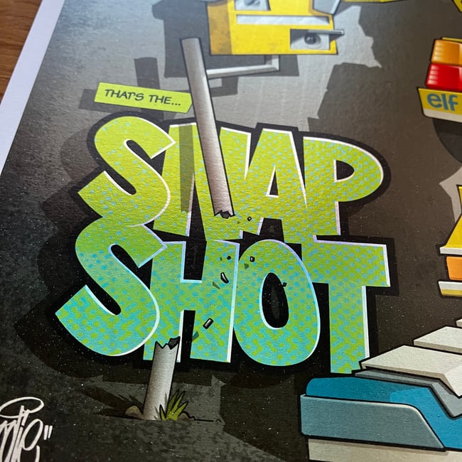 Snap Shot Foil print