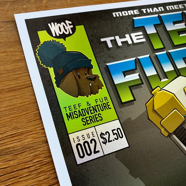 Snap Shot Foil print