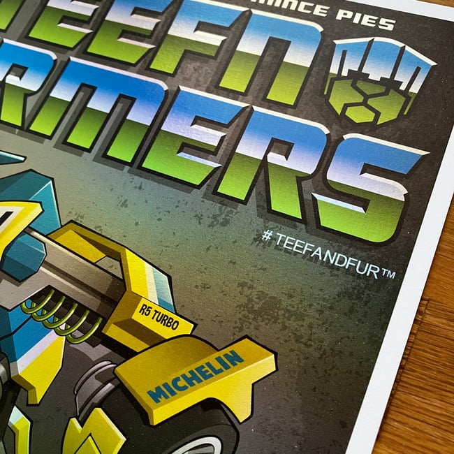 Snap Shot Foil print