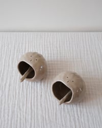 Image 3 of Salt Pig with handmade spoon  