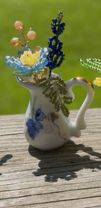 Image 1 of Beaded Fridge Magnet (Large)