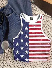 Flag Print Tank 