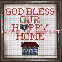Image 1 of LVLTR 'God Bless Our Happy Home' 12"