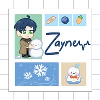 Image 4 of Love and Deep Space Square Prints