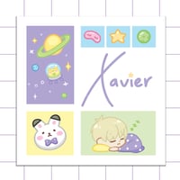 Image 5 of Love and Deep Space Square Prints