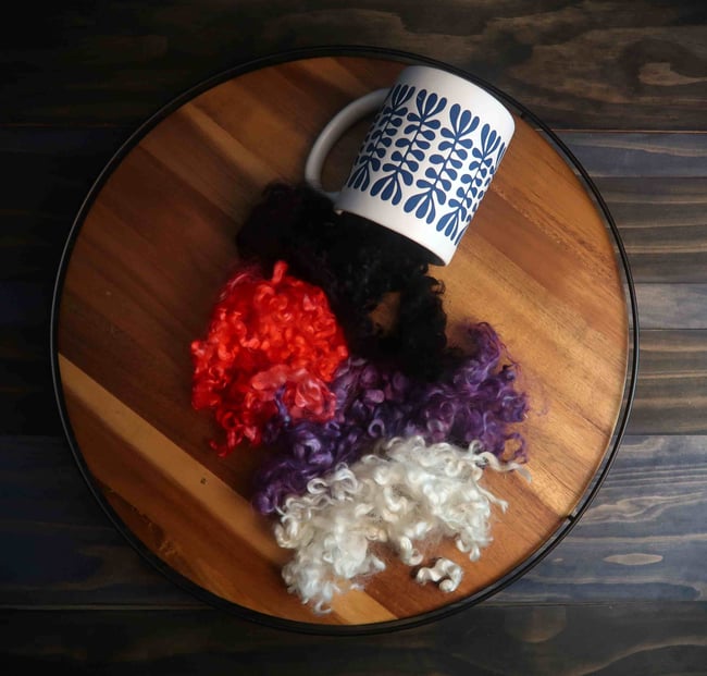 No Face Lincoln Longwool Locks - 2oz Bundles