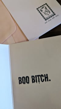 Image 2 of Boo Bitch Halloween Stationery Set