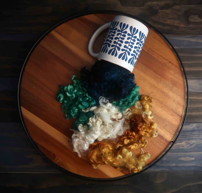 The Forest Spirit Lincoln Longwool Locks - 2oz Bundles