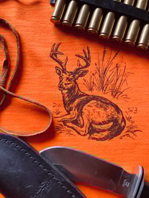 Image of MOUNTAIN BUCK | BLAZE ORANGE [t-shirt]