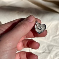 Image 4 of STAMPED HEART PENDANT
