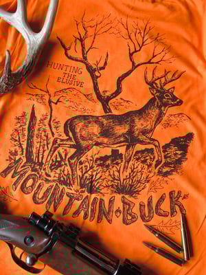 Image of MOUNTAIN BUCK | BLAZE ORANGE [t-shirt]