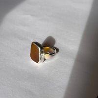 Image 2 of OPAL/AMBER RING (N ½)