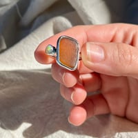 Image 1 of OPAL/AMBER RING (N ½)