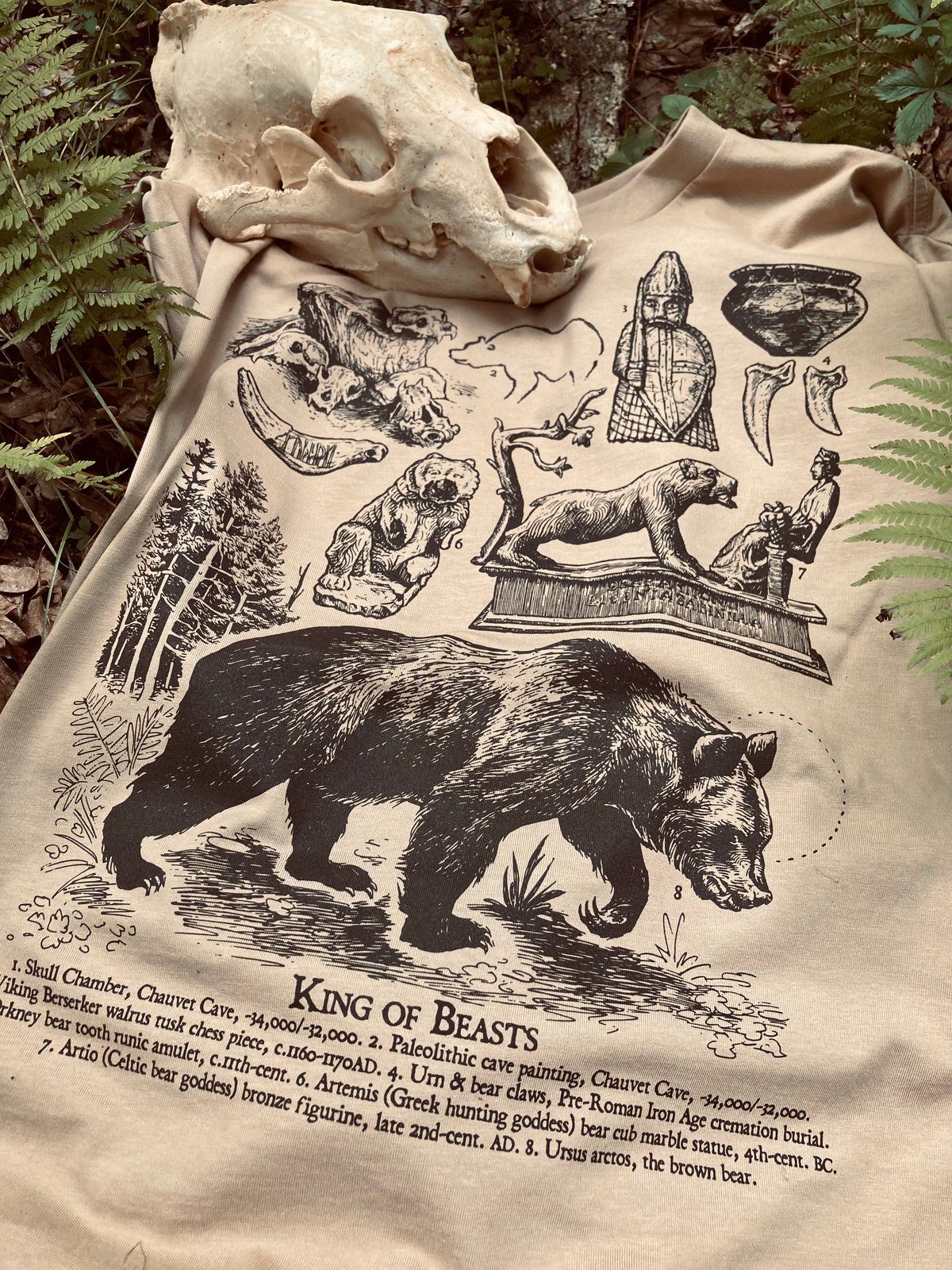 Image of KING OF BEASTS | BEAR ARCHAEOLOGY [t-shirt]