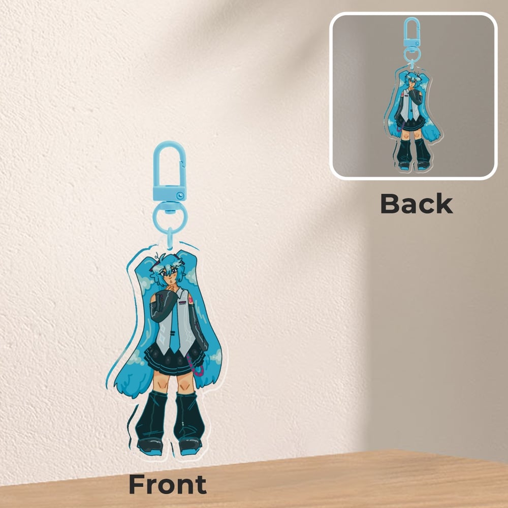 Image of Miku Keychain !