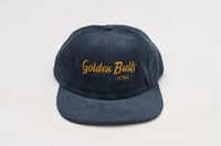 Image 1 of Golden Bulls Navy Corduroy Hat 