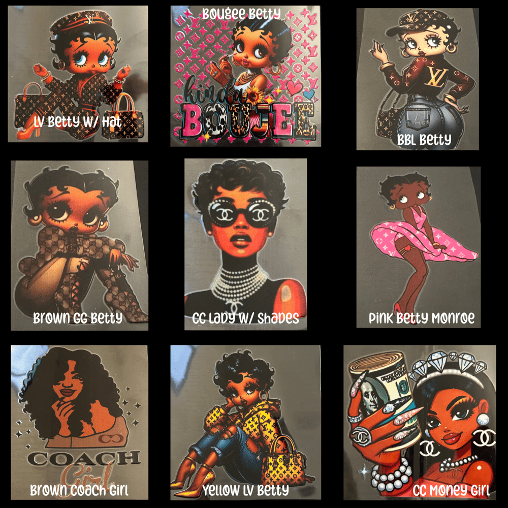 Image of Permanent Sticker Decals