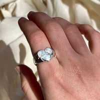 Image 1 of WONKY HEART RING (O ½)