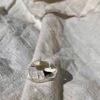 Image 3 of WONKY HEART RING (O ½)