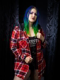 Image 4 of XXXL Women's Metallica Flannel