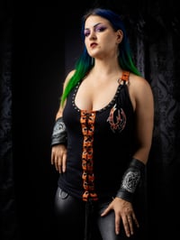 Image 3 of M/L WastewalkerLace Up Tank Top