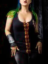 Image 4 of M/L WastewalkerLace Up Tank Top