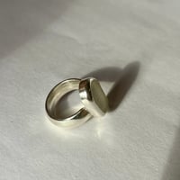Image 4 of THICK SEAGLASS RING (K ½)