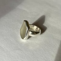 Image 1 of THICK SEAGLASS RING (K ½)