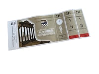 Image 3 of Sante Gaiardoni - Authentic ticket from the 1960 Olympic Games in Rome