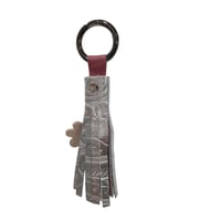 Image 2 of Shiny Leather Handbag Accessory Charm 
